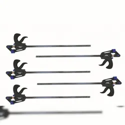 Vago-Tools 5x Schnellspannzwinge 450 mm Einhandzwinge