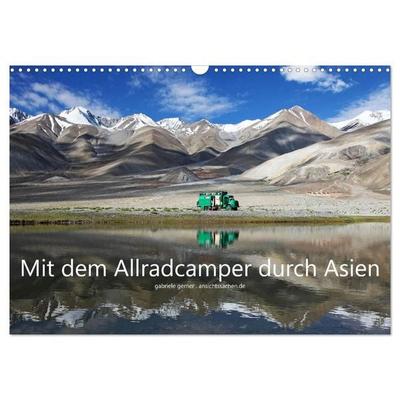 Mit dem Allradcamper durch Asien (Wandkalender 2027 DIN A3 quer), CALVENDO Monatskalender