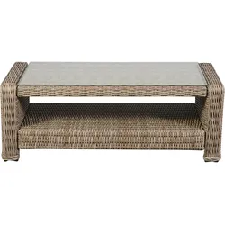 Ebuy24, Gartenbeistelltisch + Gartenservierwagen, Couchtisch Gram