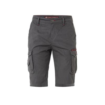 Jeansbermudas CIPO & BAXX "Cipo & Baxx Bermuda & Short", Herren, Gr. 38, N-Gr, grau, Obermaterial: 97% Baumwolle CO. 3% Elasthan EL., uni, regular fit, Jeans, mit praktischen Beintaschen, CK265