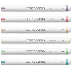 COPIC® Ciao Layoutmarker-Set »acrea Light« 6 Stück pink