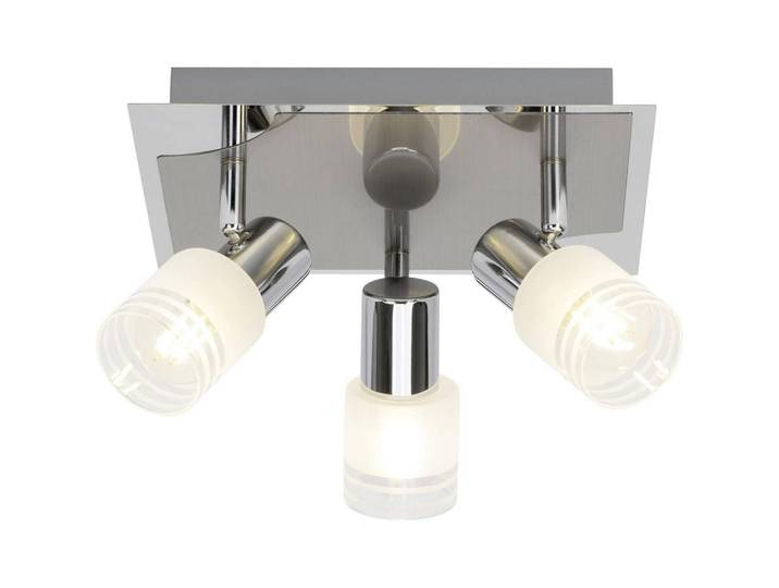 Brilliant Spotrondell Lea G32434/77, Weiß, Metall, E14, 30.5x14.5x30.5 cm, Lampen & Leuchten, Innenbeleuchtung, Spots & Strahler, Deckenspots