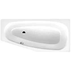 Kaldewei Mini Badewanne links 225234013001 157x70/47,5cm, Vollantislip Perl-Effekt, weiß