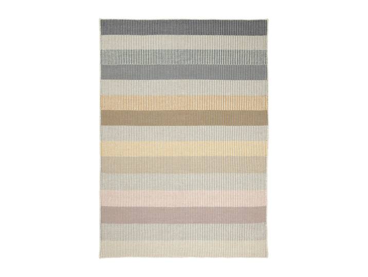 Linie Design Devise Wollteppich 140 x 200cm Mustard