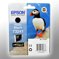 Epson Tinte C13T324140 foto schwarz T3241
