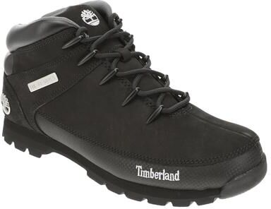 Timberland Euro Sprint Mid Lace Up Boot (Men's) Outdoor in Black, Size 7.5 M, Leather