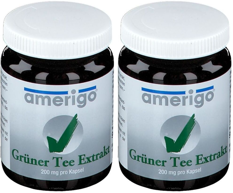 Grüner TEE Extrakt amerigo 200 mg Kapseln 2x 2x90 St