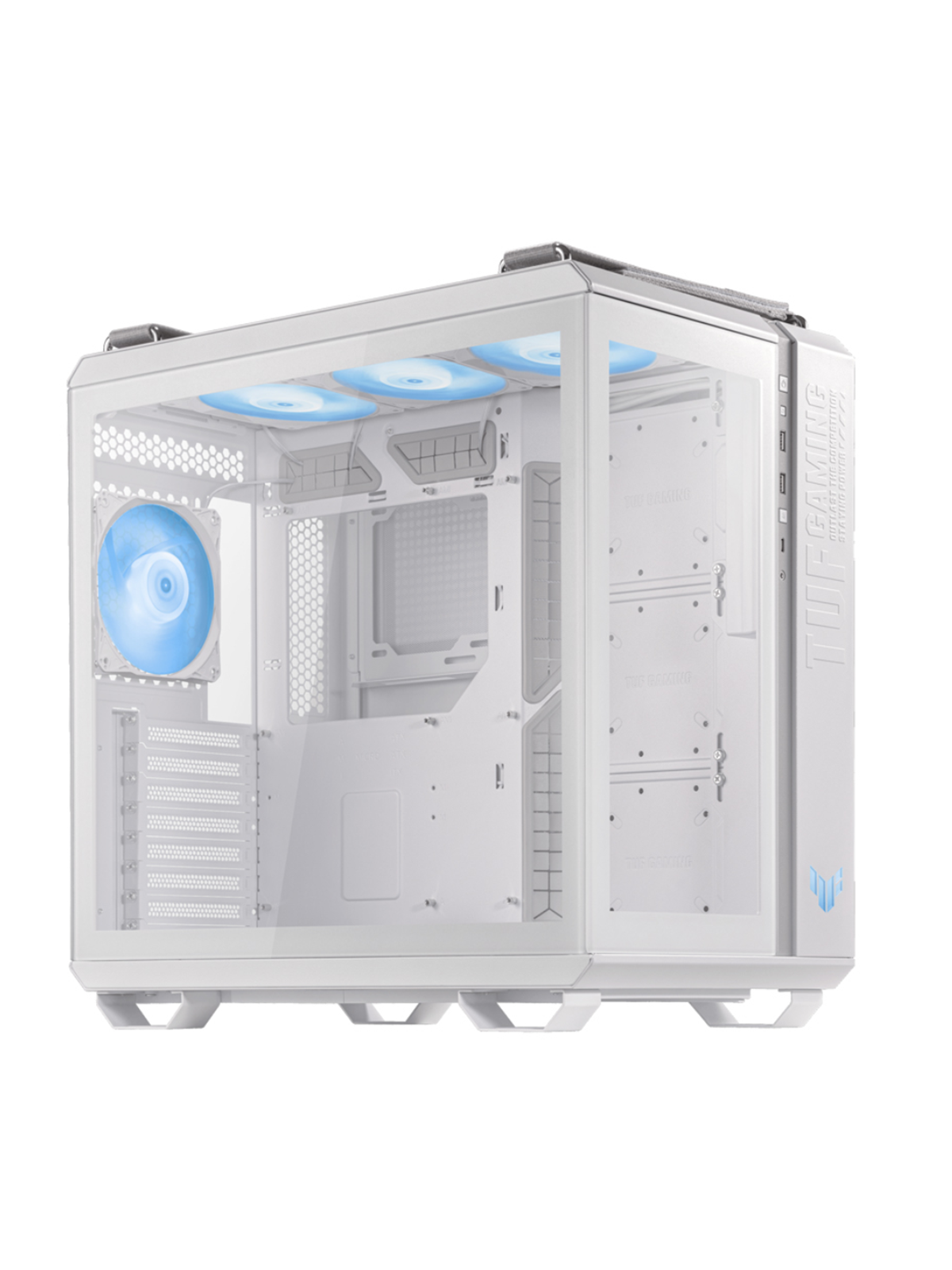ASUS TUF GAMING GT502 PLUS - Gehäuse - Miditower - Weiß