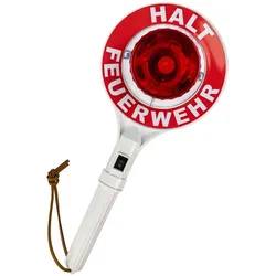 Glunz, Personenschutz, Anhaltestab kurz, beidseitig beleuchtet, 5 LED, Halt Feuerwehr, LED
