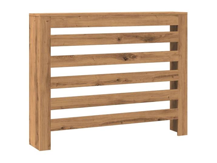 vidaXL Habillage de radiateur Artisan-Chêne 104x20x82 cm Bois composite