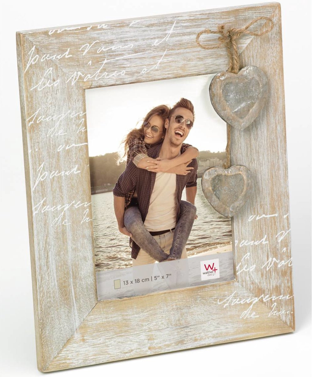 Walther QH318P Le Coeur Houten portretlijst - Bruin - Fotoformaat 13x18 cm