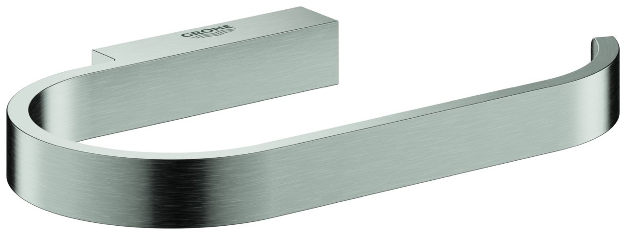 GROHE WC-Papierhalter Selection 41068 ohne Deckel supersteel, 41068DC0 41068DC0
