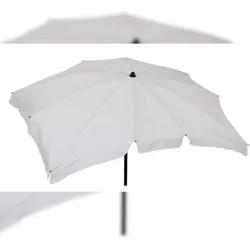 acamp solaris Sonnenschirm 180cm x 130cm natur