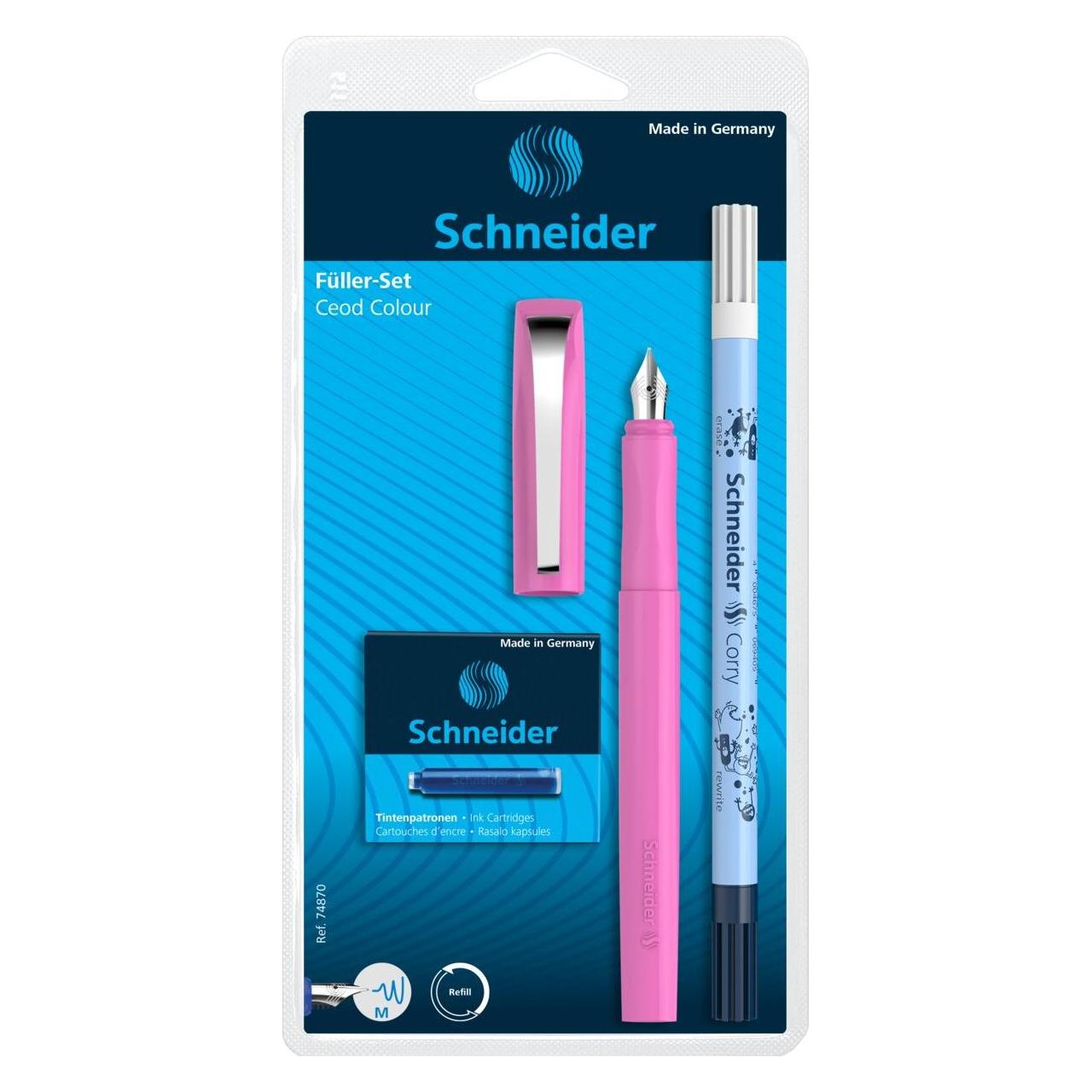 Schneider Schreibgeräteset Füllhalter Ceod Colour (2x) (74870)