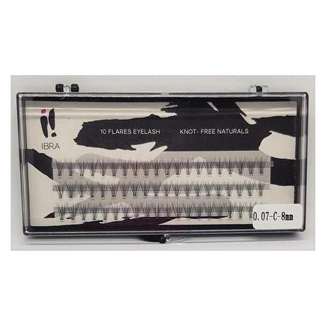 Ibra Tufts Of False Eyelashes Super Naturals 0.07 C-8Mm (Künstliche Wimpern) (39458610)