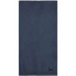 Saunatuch SANSIBAR (BL 90x180 cm) - blau - BL 90x180 cm