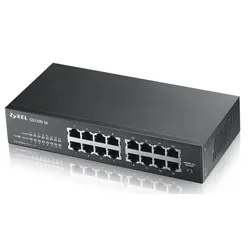 Zyxel GS1100-16 Unmanaged Gigabit Ethernet (10/100/1000) Schwarz