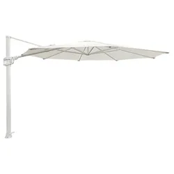 LIRO Ampelschirm Amrum Schirm Ø350 cm Polyacryl Weiß