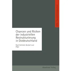 Chancen und Risiken der industriellen Restrukturierung in Ostdeutschland, Fachbücher von Rudi Schmidt, Burkart Lutz