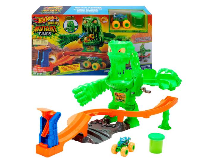 Circuit Hot Wheels Attaque de monstre mutant MATTEL