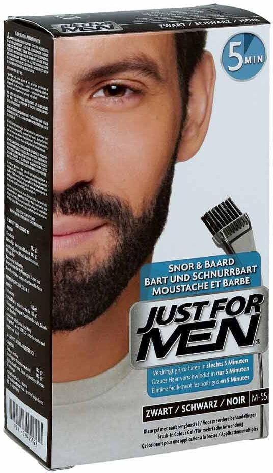 Just for men Brush in Color Gel schwarz 28.4ml