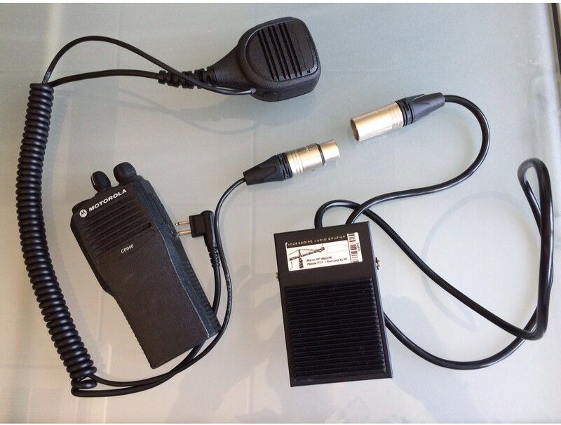 Pédale PTT grutier pour Motorola XT Accessoire PTT spécial pour Grutier