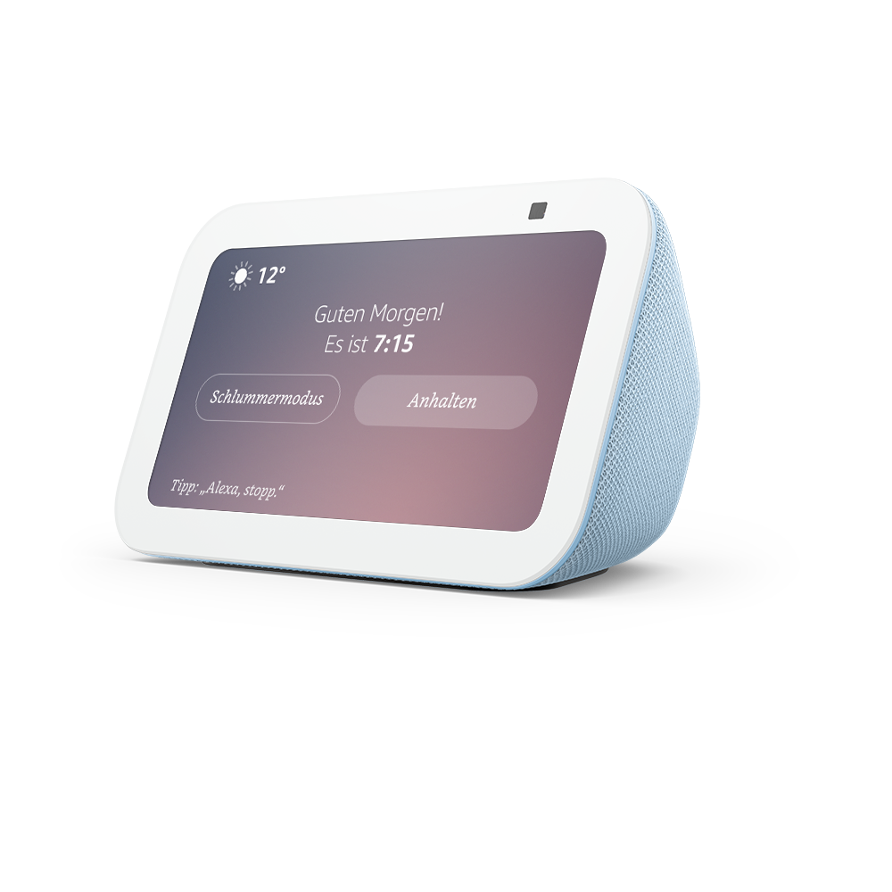Amazon Echo Show 5 (3. Generation), Cloud Blue B09B2R276Z