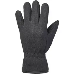 ARECO Fleecehandschuh Juniors, Größe 4 in Schwarz Schwarz