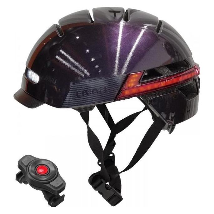 Livall BH51M Neo Smart Bluetooth Urban Helm LED/SOS Pink M (54 - 58 cm) (12777)