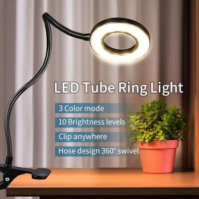 Uplift Picks Flexible Clip On LED Study Lamp With Three Color Lighting Modes Flexible Clip On LED Study Lamp With Three Color Lighting Modes