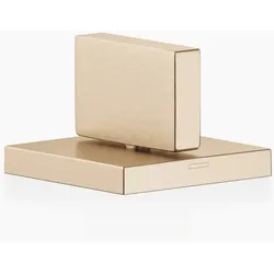 Dornbracht MEM Seitenventil, rechtsschließend, kalt, mit Hammerschlag Struktur, 20004782-46, Farbe: Champagne