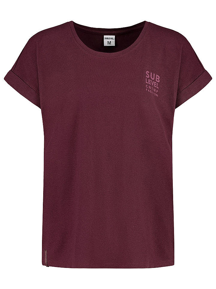 Sublevel Shirt "Lina" in Bordeaux - S