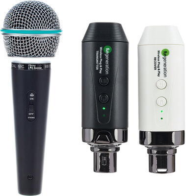the t.bone MB85 Wireless Mic Bundle Noir