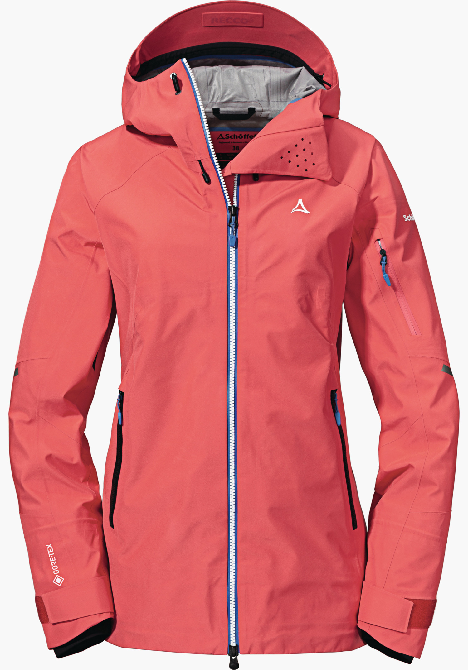 Schöffel Skijacke '3L Jacket Cimerlo L' in wasserdichter und atmungsaktiver Qualität geranium 38
