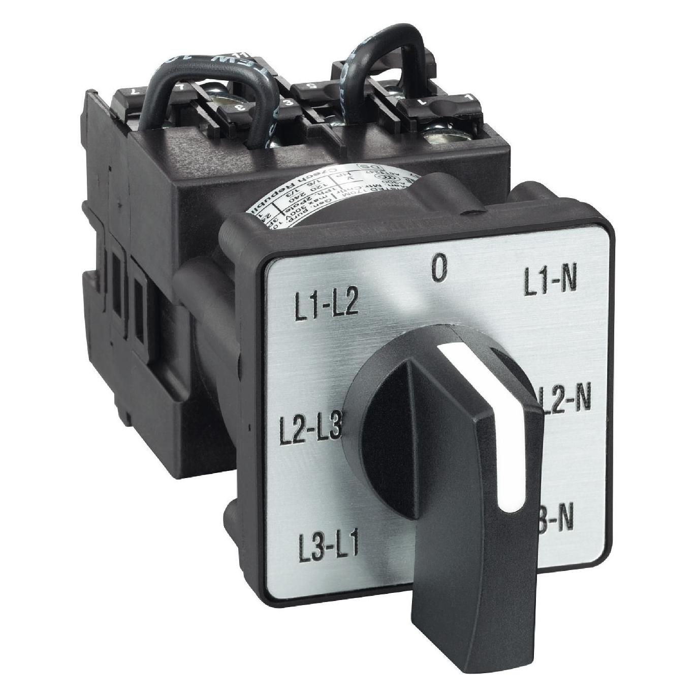 Schneider Electric Voltmeter Switch 12A (K1F027MLH)