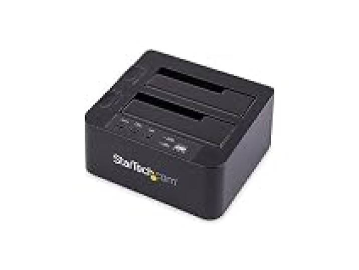 StarTech Dock Duplicateur SATA 2,5/3,5 à 2 Baies, 28Go/min (SDOCK2U313R)