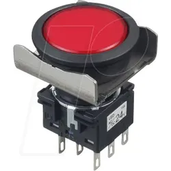 ID LB6BA1T6LR - Drucktaster LB, 22 mm , 2 CO