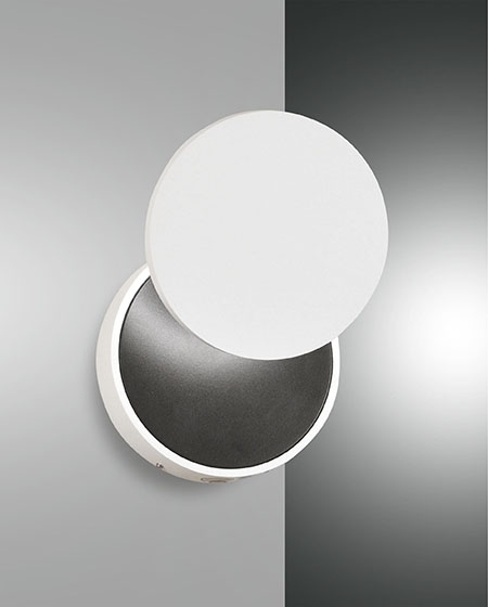 Fabas Luce LED-Wandleuchte ARA weiß 3452-21-102 8019282111771