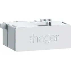 HAGER Modular-Buchse Cat6A RJ45 Feldkonf ZZ45WAN2PP rnd mass weiß