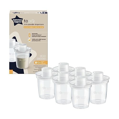 Tommee Tippee Melkpoeder Doseersysteem, 6 stuks