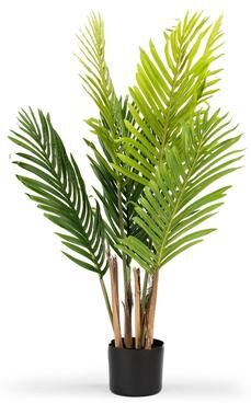 Enova Home Realistic Artificial Palm Tree in Nursery Pot for Office House Living Room Home Decor Indoor