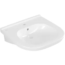Villeroy & Boch, Waschbecken, V&B Waschtisch ViCare 550x550mm mit ÜL we AntiBac C+ (550 mm, 550 mm)