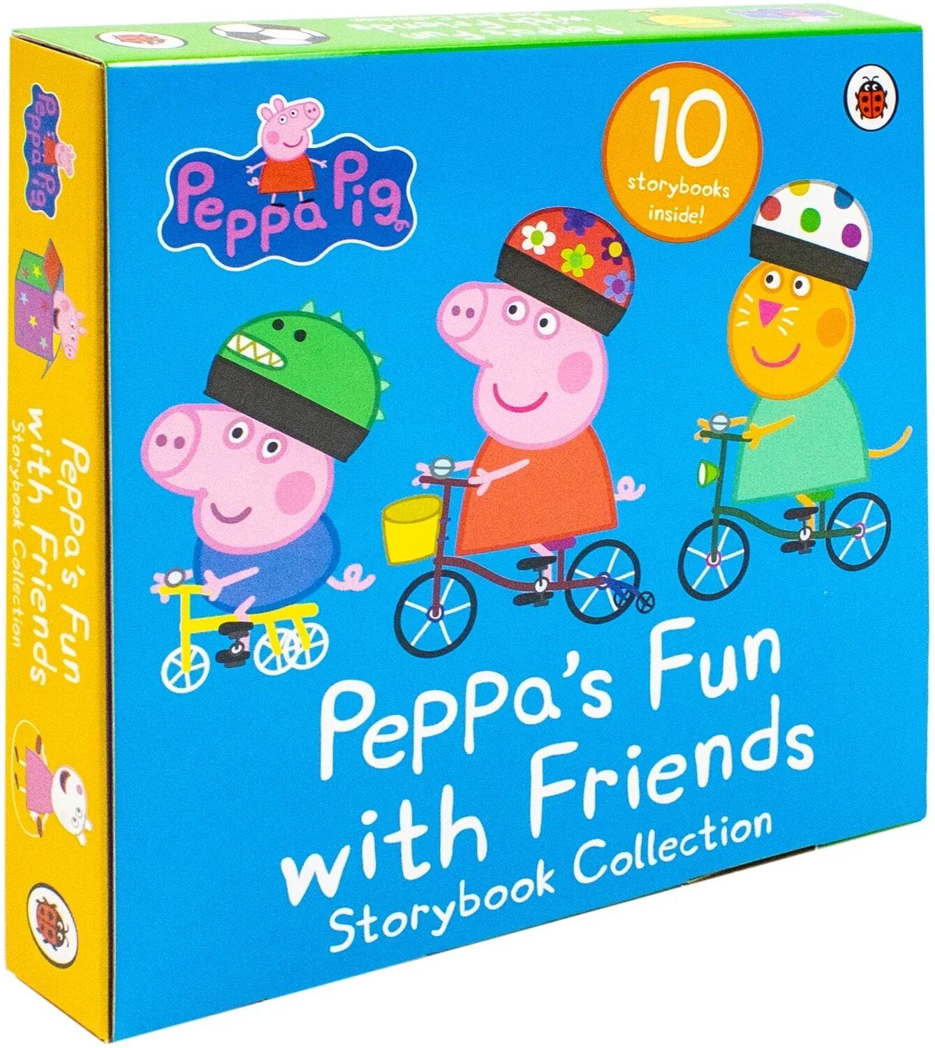 Peppa Pig Peppa's Fun with Friends Storybook Collection 10 Books Set (Mr Fox's Van)