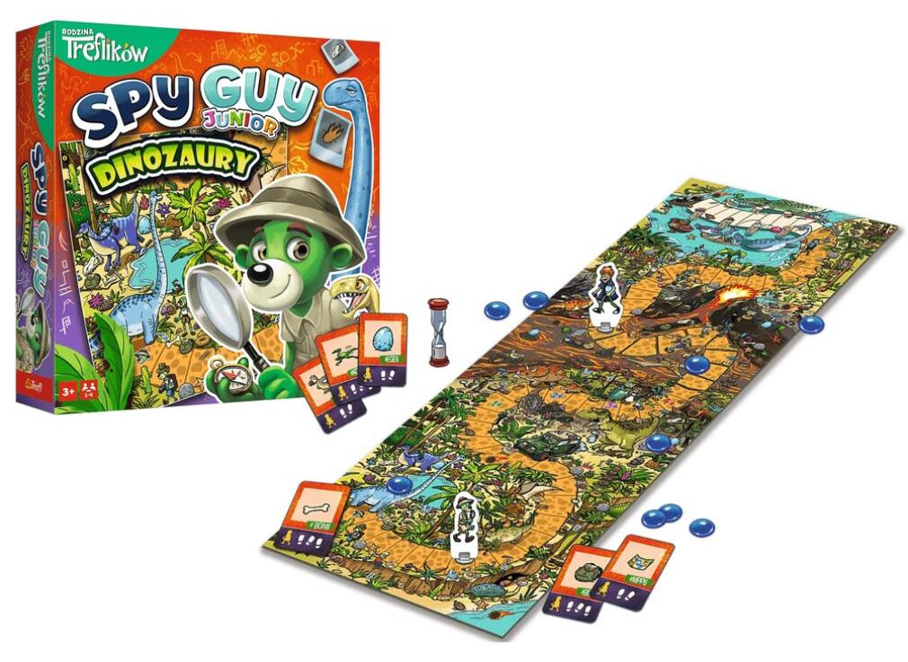 Trefl Gry Spy Guy Junior Spel Dinosaurussen 02652