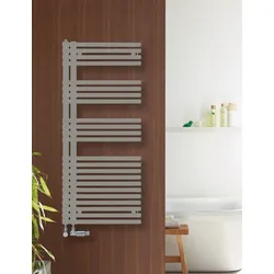 Zehnder Design-Heizkörper Forma Asym, rechts, Titane, 1681x60x596 mm