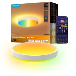 GOVEE 15inch RGBICWW + RGBICWW Round Smart Ceiling Light