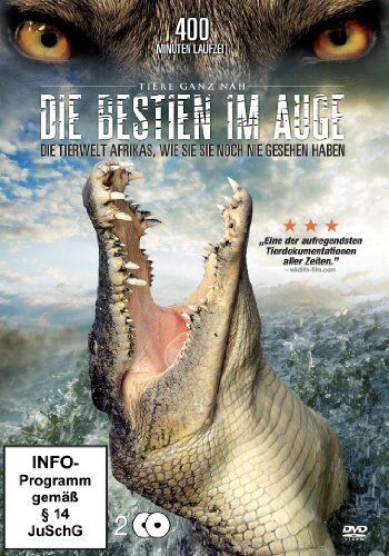 Die Bestien im Auge - Die Tierwelt Afrikas, wie Sie sie noch nie gesehen haben. [2 DVDs] - Preis vom 04.10.2026 03:51:26 h