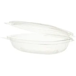 greenbox - PLA-Feinkost-Schalen 250 ml, Klappdeckel, rechteckig, 50 St.