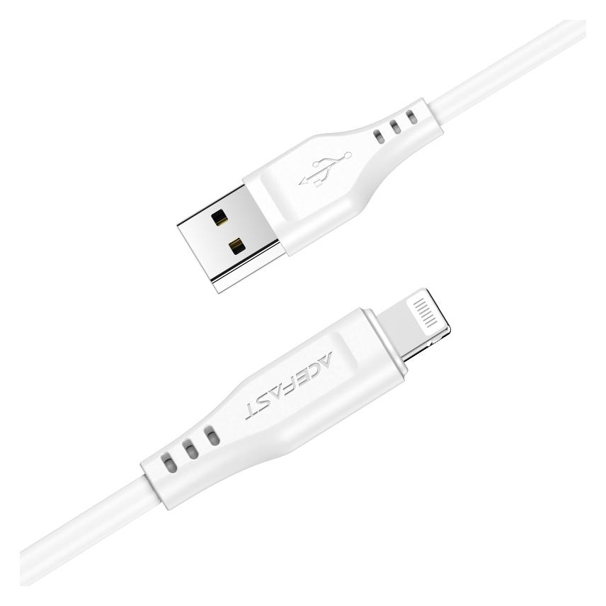 Acefast USB A - Lightning (1.20 m, USB 2.0, 18 W) (C3-02-A-L black)