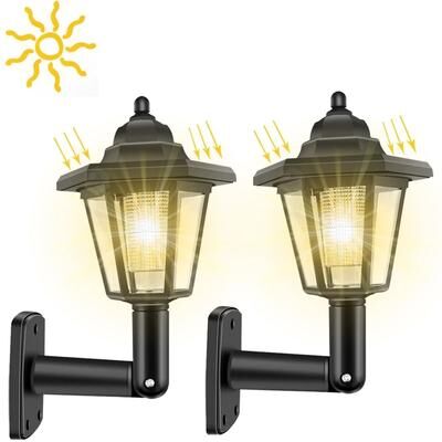 Uplift Picks Solar Outdoor Wall Lights Create Warm Ambience For Balconies Gardens Terraces d
